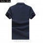2018 summer men's short-sleeved polo shirt Fashion and leisure male embroidery Large size brand POLO shirt Men clothing 4XL 5XL