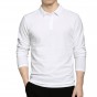 2018 Spring New Men's Brand POLO Shirt Business Casual Classic Style  Cotton Slim Long-sleeved Polo Shirt Blouse Tops 5XL 6XL