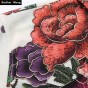 2017 summer new men floral pattern shirt Large size male Fashion Casual Print Short Sleeve Shirt Brand men's clothing 6XL 7XL