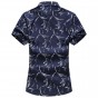 2017 Summer New Large Size Men Shirt 6XL 7XL Male Casual Print Short Sleeve Shirt Hawaii Shirt Brand Men's Clothing