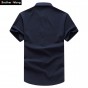 Summer New Men's Shirt 2017 Male Fashion Leisure Pattern Printing Short Sleeve Shirt Chinese Wind Men's Clothing 6XL 7XL