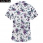 Brand Men Shirt Summer Thin Section Fashion Short Sleeve Hawaiian Floral Shirt Large Size 5XL 6XL 7XL Printed Male Casual Shirt