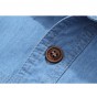 Free shipping 2017 Hot Sale Summer Brand-Clothing Denim shirt Male Short Sleeve Men Slim Fit Casual Shirt plus Size M-5XL 60hfx