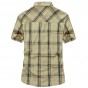 Free shipping 2017 Summer men good quality casual short sleeve shirt man cotton khaki plaid shirts army tops 56hfx