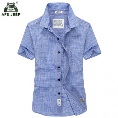 Free shipping Summer Men Shirt Men Short Sleeve Shirt Casual Shirt Mens Brand Social Clothing Chemise Homme  55hfx