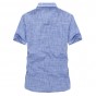 Free shipping Summer Men Shirt Men Short Sleeve Shirt Casual Shirt Mens Brand Social Clothing Chemise Homme  55hfx