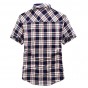 Free shipping!2017 new hot men's casual shirt short sleeve plaid shirt thin summer men's fashion shirts 58hfx