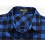 Men's Plaid Flannel Shirt Slim Fit Soft Comfortable Spring Male Shirt Brand Men's Business Casual Long-sleeved Shirts 65wy