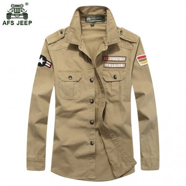 Men's Combat Shirt U.S Military Shirt Breathable Brand Long Sleeve Shirt Spring Casual Army Dress Shirt Camisas M-4XL 70wy