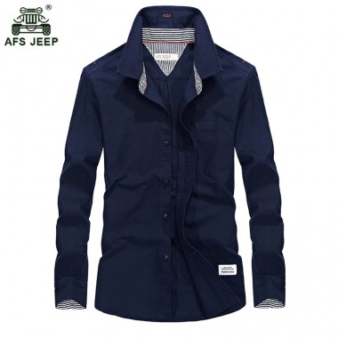 2018 Spring Men's Casual Cotton Shirts Long Sleeve Fashion Brand High Quality Fitness Office Hot Sale New Dress Shirts 70wy