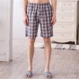 2018 summer Men cotton pajama bottoms Plaid Pyjamas Pants sexy Loose man sleep shorts comfortable lounge male pijama new arrival