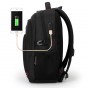 BALANG Men Laptop Backpack for 15.6 inch Computer USB Charging Port Backpacks Male Waterproof Business Women Travel Luggage Bags