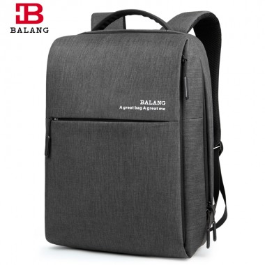 2017 New Korean Style BALANG Brand Unisex Men Waterproof 14 Laptop School Backpacks Male Business Fashion School Shoulder Bags
