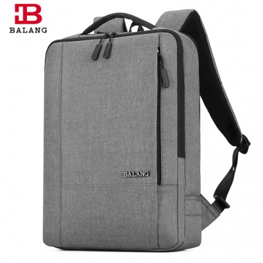 BALANG Brand New Unisex Business Casual Backpacks for Men 15.6 Laptop Bagpack Teenager Mochila College Travel Notebook Fashion