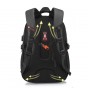 BALANG Brand Design Men's Travel Bags Fashion Laptop Backpacks Waterproof School Backpack Shoulder Bag Black USB Charging Port