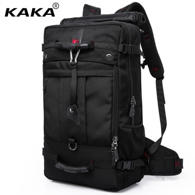 2017 KAKA Brand Designer Men Travel Bags Large Capacity 50L Versatile Multifunctional Waterproof Backpack luggage for 17