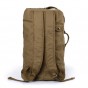 2018 New KAKA Brand Vintage Men Leisure Travel Backpack Portable Canvas Backpack Women Retro Bucket Backpack Big Capacity Black