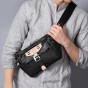 2017 New KAKA Brand Design Men Waterproof Waist Bags Fashion Leisure Chest Packs Camouflage Black for Ipad Mini Functional Bags