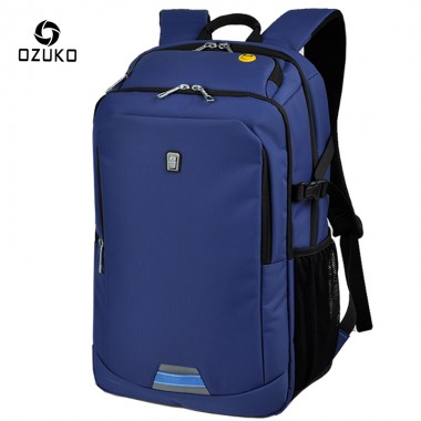 2018 OZUKO Laptop Bag Men's Business Backpacks Large Capacity Mochila Fashion College Casual Travel School Bag Waterproof Fabric