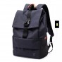 OZUKO Minimalist Men Backpacks Large Capacity Casual Travel Male Mochila USB Port 15 inches Laptop Backpack Fashion School Bags