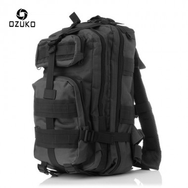 2018 OZUKO New Men Camo Backpack Multi-function waterproof Travel Rucksack Military Large Capacity Backpacks laptop Bag Mochila