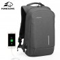 Kingsons 13 15 Inch Men Laptop Backpack External USB Charge Anti-theft Wearable Waterproof Backpacks Fashion Bags New Arrival