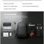 Kingsons KS3143W 15.6 inch Men Women Laptop Backpack External USB Charge Anti-theft Notebook Computer travel Backpack Bags