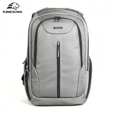 Kingsons Waterproof Backpack Men Business Laptop Computer Backpack 15.6 inch Male Travel Bag Student Casual School Bags for Boys