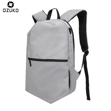 OZUKO 2018 Men's Backpack Large Capacity USB Business Travel Backpack 15Inch Laptop Backpack Anti-theft Bag Casual School Bags
