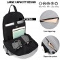 OZUKO 2018 Men's Backpack Large Capacity USB Business Travel Backpack 15Inch Laptop Backpack Anti-theft Bag Casual School Bags