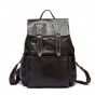 OZUKO 2018 Fashion Vintage Backpack Genuine Leather Men Bag High Quality Business Travel Backpack Laptop bag Casual Shoulder Bag