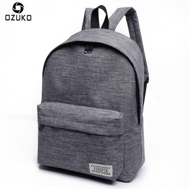 2018 Fashion Canvas Men's Backpack Casual College Student School Backpack Bags for Teenagers Men Women Travel Mochila Rucksack