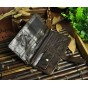 Top Quality 4Col Cattle Men male Organizal Design vintage Genuine leather Credit Card Cash Coin Holder Wallet Purse