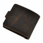 Cattle Men Horizontal Original leather Designer Handmade Business Credit Card Case Holder Fashion Male Snap Wallet Purse 406