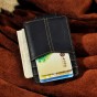 Cattle male Real leather Credit Card Cash Bill Holder Magnet Money Clip Slim Mini Handy Wallet Front Pocket Purse For Men 1017b