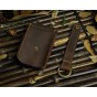 2016 New Top Quality Men Genuine Leather Vintage Brown Honda Smart Car Key Usb Flip Case Ring Cover Holder Wallet