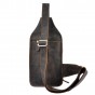 Quality Men Crazy Horse Leather Fashion Casual Waist Pack Chest Sling Bag Design One Shoulder Crossbody Bag For Male 6216