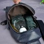 Men Real Leather Casual Fashion Waist Pack Chest Bag Design Sling Bag One Shoulder Bag Crossbody Bag For Male 8010