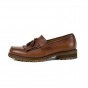 KRUSDAN Brand Genuine Leather Men Casual Shoes,Retro tasseled Slip-on Loafers Mocassins NEW Fashion Men cowhide Flats Shoes