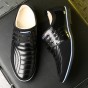 2018 Newly Winter Genuine Leather Shoes Leisure Warm Shoes Fashion Breathable Quality Man Genuine Leather Shoes