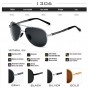 VEITHDIA Brand Men's Polarized Sunglasses UV400 Sun Glasses oculos de sol masculino Male Eyewear Accessories For Men Women 1306