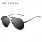 VEITHDIA Fashion Brand Unisex Designer Aluminum Men Sun Glasses polarized Mirror Male Eyewear Sunglasses For Wommen Men 6696
