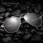 VEITHDIA Fashion Brand Unisex Designer Aluminum Men Sun Glasses polarized Mirror Male Eyewear Sunglasses For Wommen Men 6696