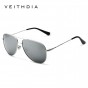 VEITHDIA Brand Fashion Men's  Sun Glasses Polarized Color Mirror Lens Eyewear Accessories Female Sunglasses For Women Men 3610