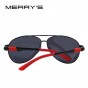 MERRY'S Men Brand Sunglasses HD Polarized Glasses Men Brand Polarized Sunglasses High quality With Original Case