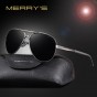 MERRY'S Men Classic Brand Sunglasses HD Polarized Aluminum Driving Sun glasses Luxury Shades UV400 S'8513