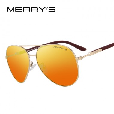 MERRY'S DESIGN Men/Women Classic Pilot Polarized Sunglasses 100% UV Protection S'8058