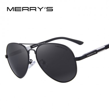 MERRY'S Men HD Polarized Sunglasses Aluminum Magnesium Driving Sun Glasses Men's Classic Brand Sunglasses S'8285