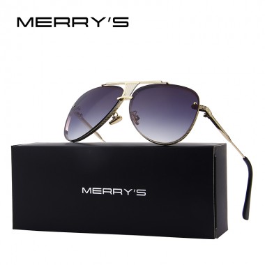 MERRY'S 2017 New Arrival Women/Men Classic Brand Designer Pilot Sunglasses 100% UV Protection S'8111