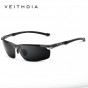 VEITHDIA Brand Rimless Men's Aluminum Magnesium HD Polarized UV400 Sun Glasses Male Eyewear Sunglasses For Men 6592